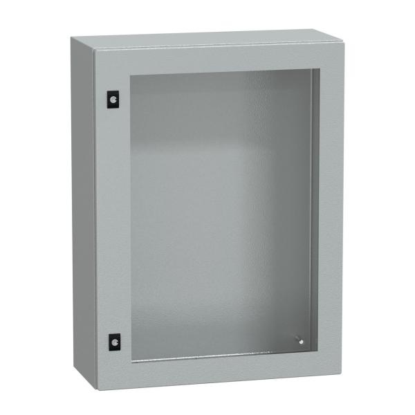 ARMARIO CRN CON PUERTA TRANSPARENTE 800x600x250mm