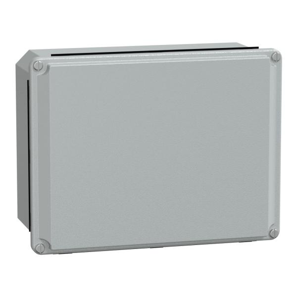 CAJA ACERO TAPA BAJA 206x156x83mm