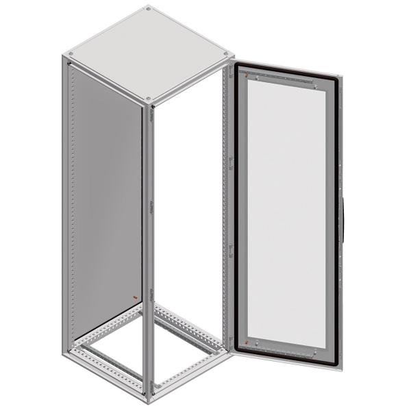 ARMARIO SF SIN PLACA PUERTA TRANSPARENTE 1800x800x400mm