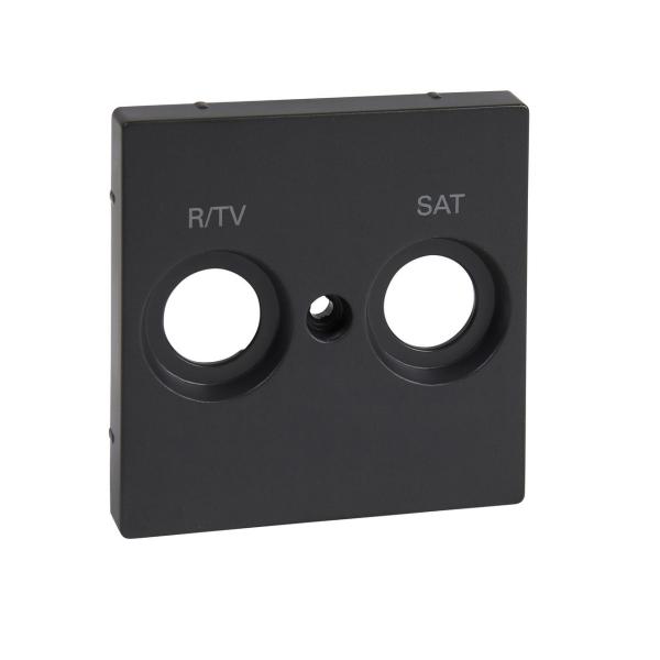 TAPA R/TV-SAT ELEGANCE/AQUADESIGN ANTRACITA