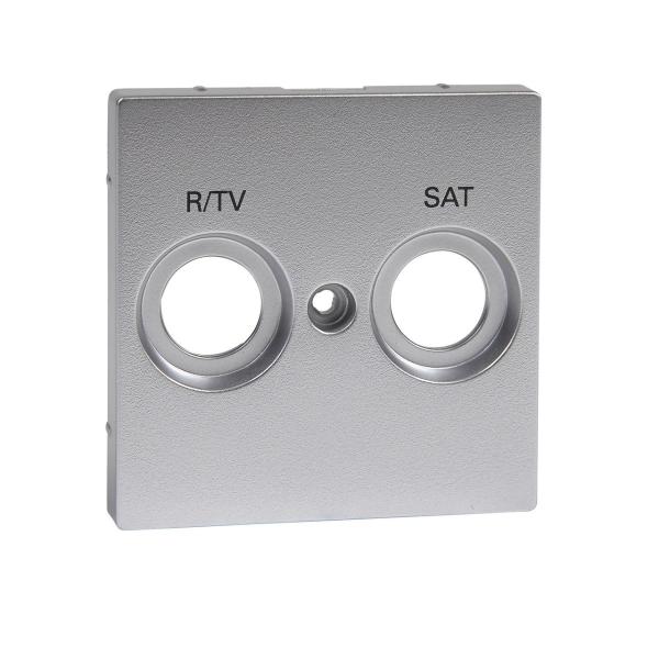 TAPA R/TV-SAT ELEGANCE/AQUADESIGN ALUMINIO