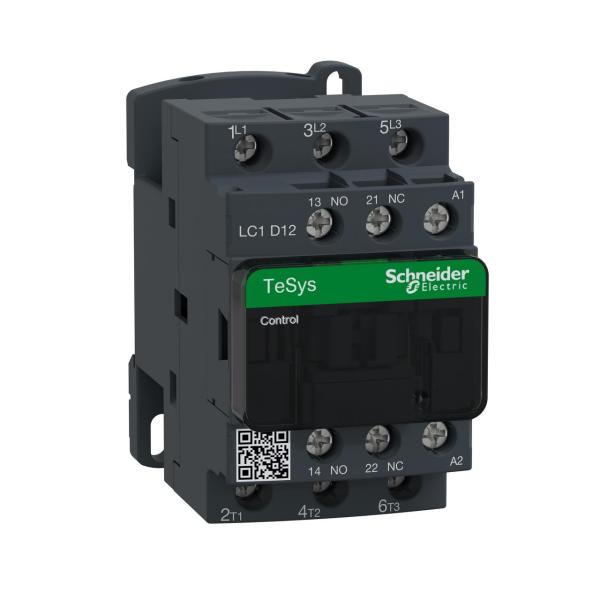 CONTACTOR 12A 1 NA/1 NC 48V 50-60Hz