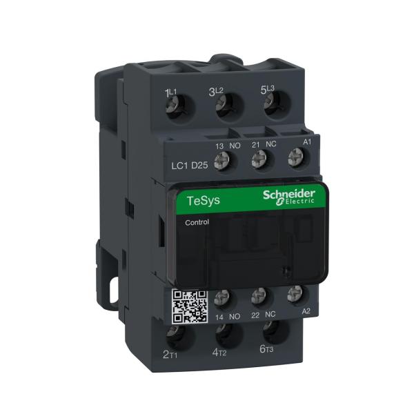 CONTACTOR 25A 1 NA/1 NC 110V 50-60Hz