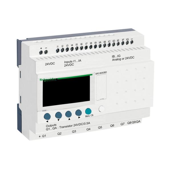 REL PROGRAMABLE MDULO 24V E/S 26