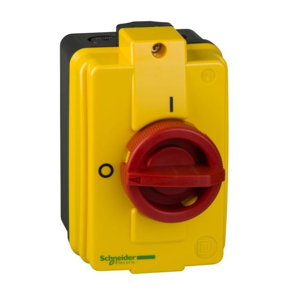 INTERRUPTOR SECCIONABLE MINI-VARIO PARADA DE EMERGENCIA 3P 20A