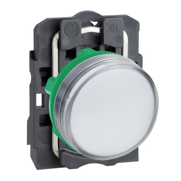 PILOTO LED DIMETRO 22 230-240V BLANCO EMBELLECEDOR PLSTICO