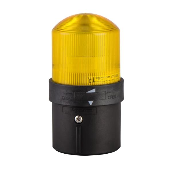 BALIZA LUMINOSA SEALIZACIN PERMANENTE LED 24V AMARILLO