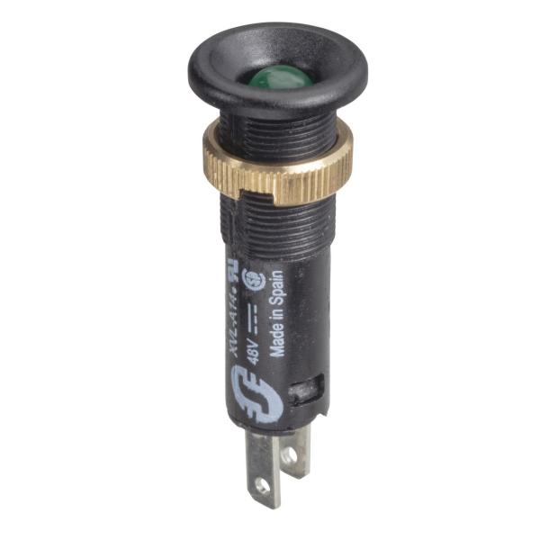 PILOTO LED 8mm 24V VERDE