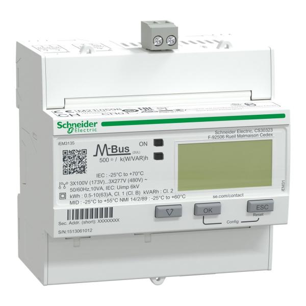 CONTADOR ENERGA IEM3135Kwh 63A DIRECTO MBUS