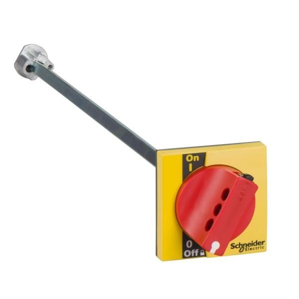 MANDO ROTATIVO PROLONGADOR FRONTAL ROJO / AMARILLO INS40 160A