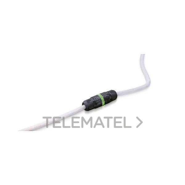 CONECTOR LINEAL 2P+T 0,5-2,5mm IP68