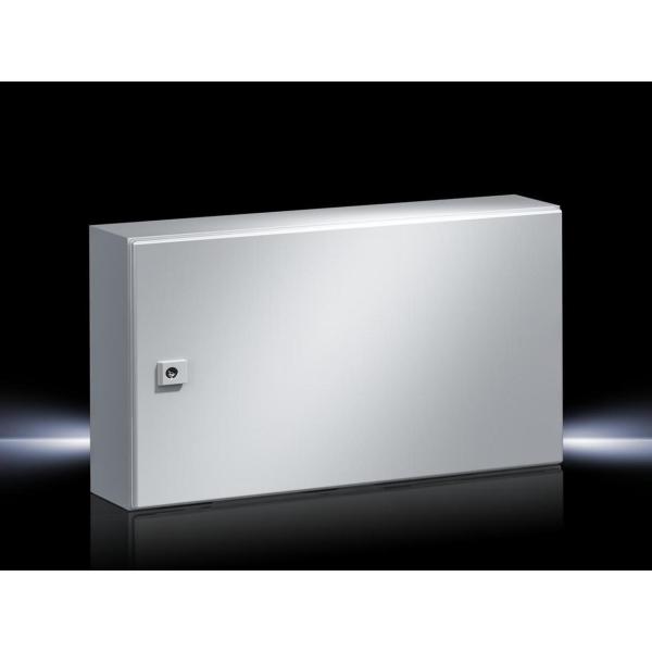 ARMARIO COMPACTO AE L PLACA DE MONTAJE 600x380x210mm RAL7035