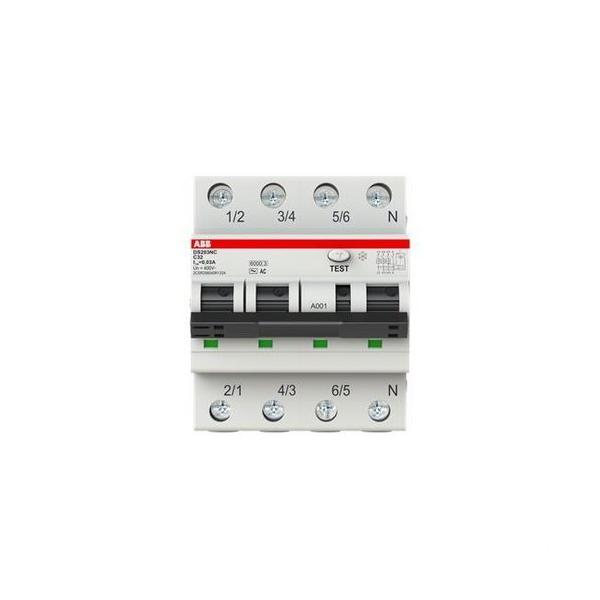 INTERRUPTOR RESIDENCIAL / TERCIARIO DS200 3PN CURVA C 32A CLASE AC 10KA 30