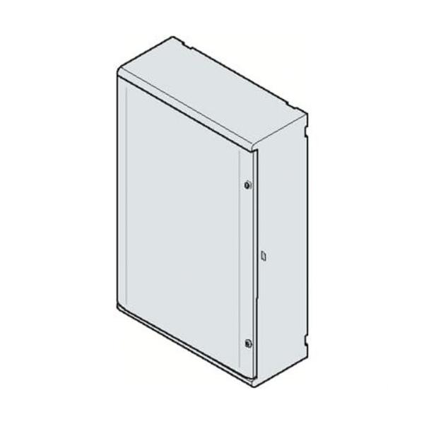 ARMARIO DISTR.GEMINI IP66 PTA.OPC.To.4 GCL.RAL 7035