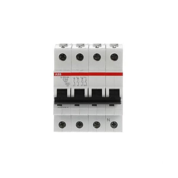 INTERRUPTOR AUTOMTICO S203-C50NA 3P+N 50A C 10kA