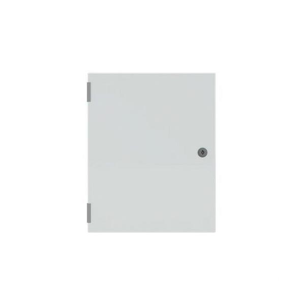 ARMARIO CON PUERTA CIEGA + PLACA TRASERA 500x400x200mm GRIS CLARO RAL 7035