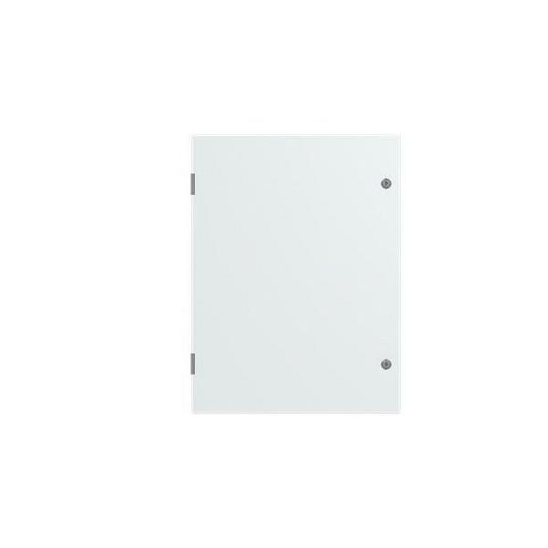 ARMARIO CON PUERTA CIEGA + PLACA TRASERA 800x600x300mm GRIS CLARO RAL 7035