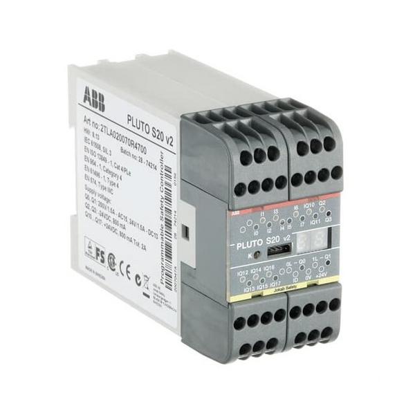 PLUTO S20 V2 PLC-SEGUR.8 + 8 + 2 + 2 E/S SIN BUS