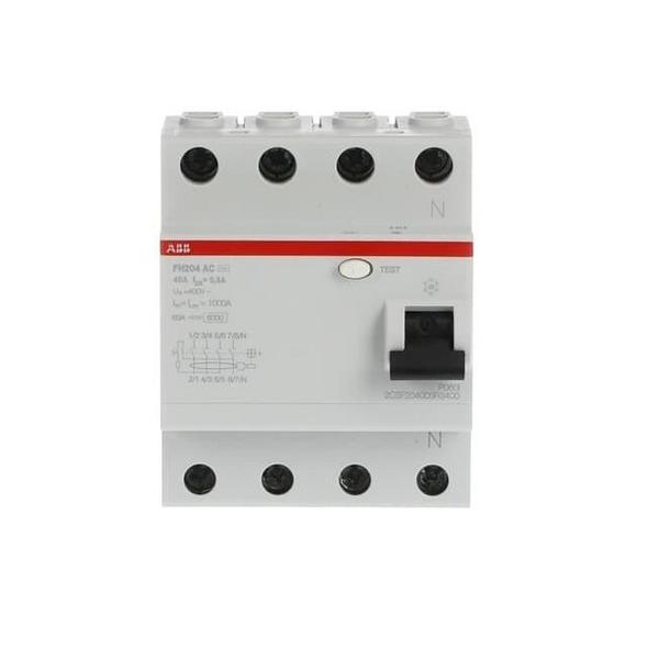 INTERRUPTOR DIFERENCIAL RESIDENCIAL FH204AC-40/0,3 4P 40A CA 300mA