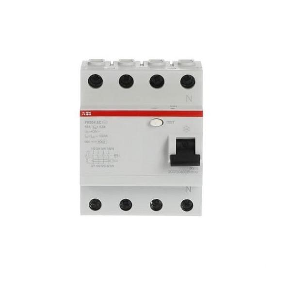 INTERRUPTOR DIFERENCIAL RESIDENCIAL FH204AC-63/0,3 4P 63A CA 300mA