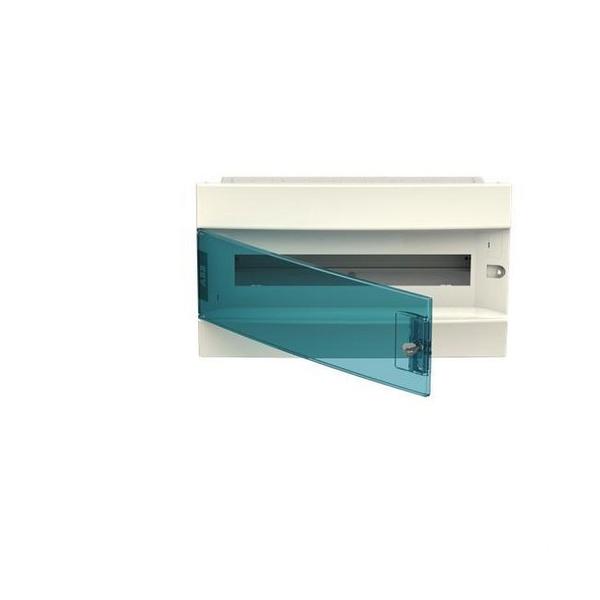 CAJA EMPOTRAR MISTRAL41F 650 CON 18 MDULOS PUERTA TRANSPARENTE