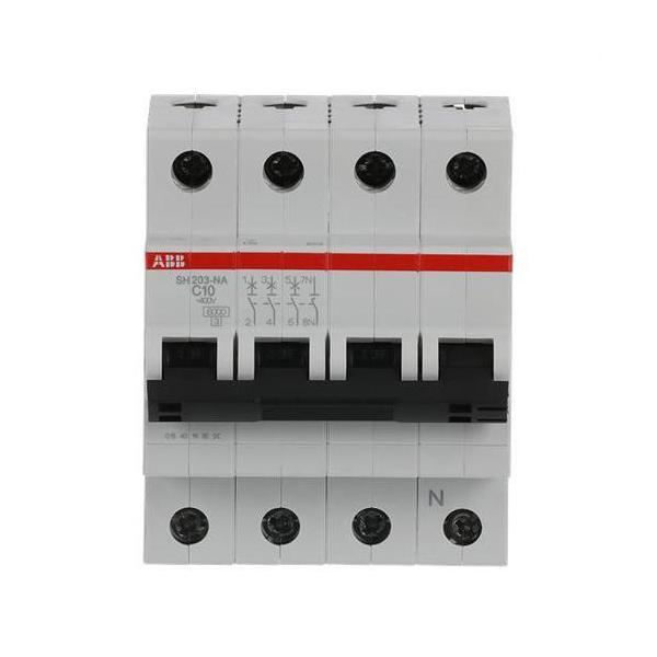 INTERRUPTOR AUTOMTICO SH203-C10NA 3P+N 10A C 6kA