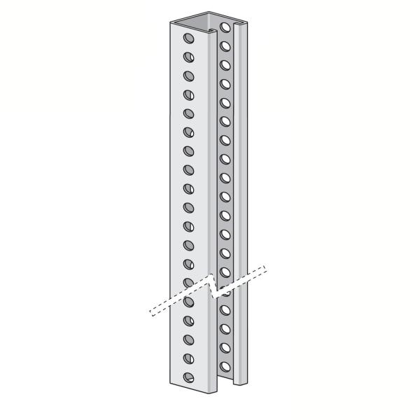 PERFIL C41 41x41mm GALVANIZADO SENDZIMIR