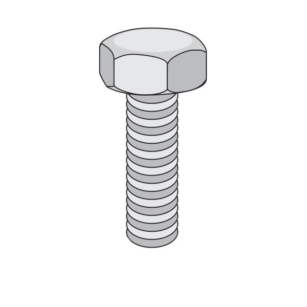 TORNILLO HEXAGONAL PARA TUERCA - GUA GALVANIZADO M10x20