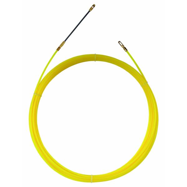 SONDAFLEX MNI NYLON CABEZAL +TERMINAL DIMETRO 4 AMARILLO 10m