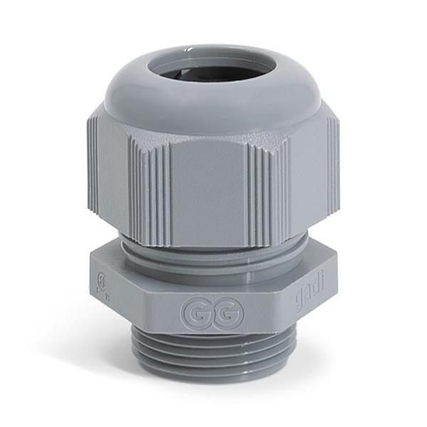 PRENSAESTOPAS GADI POLIAMIDA HEXAGONAL Pg7 GRIS