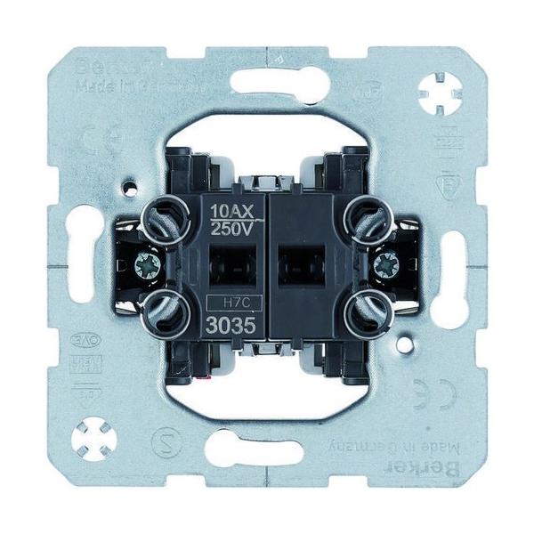 MECANISMO DOBLE INTERRUPTOR BASCULANTE 10A/250V