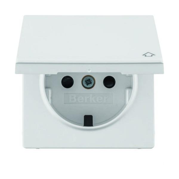 TAPA SCHUKO QX PROTECCIN INFANTIL CON TAPA BLANCO POLAR