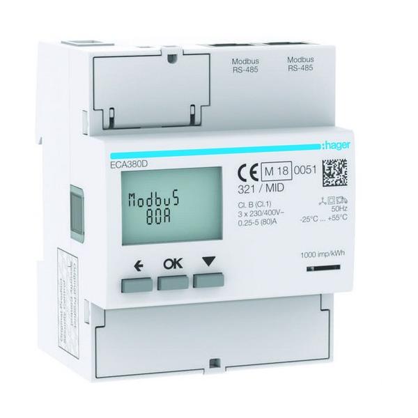 CONTADOR DE ENERGA 3F DIRECT 80A 4M MODBUS AGARDIO MID