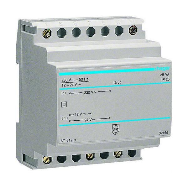 TRANSFORMADOR 25VA 230/12-24V