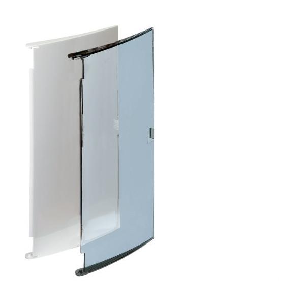 PUERTA TRANSPARENTE AZUL CAJA 1 FILA ICP+8 MDULOS PIA