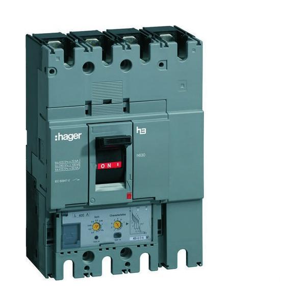 INTERRUPTOR AUTOMTICO CAJA MOLDEADA H630 4P4D 50kA 400A LSI