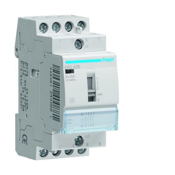 CONTACTOR MANUAL 25A 4NA 230V