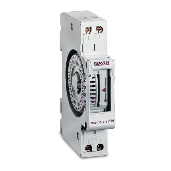 INTERRUPTOR HORARIO TALENTO 211 MINI 230V AC/130V DC