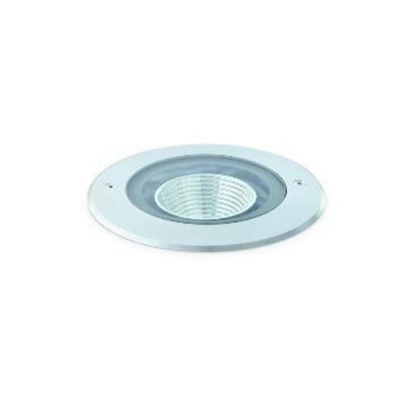 EMPOTRABLE SUELO TILT ADGO IP67 LED COB 15W 1250lm CRI80 3000K 24 INOX