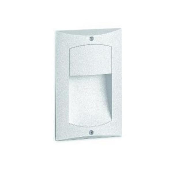 EMPOTRABLE PARED LARA VERTICAL HOOD IP65 LED SMD 4W 480lm CRI80 3000K 95 BLANCO