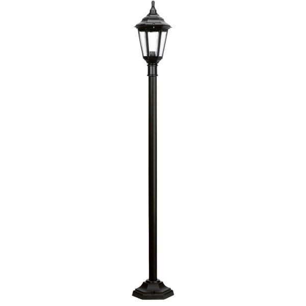 LUMINARIA VIAL COLUMNA CLSICA CLIC-CLAC 6 IP44 E27 42W 1930mm NEGRO