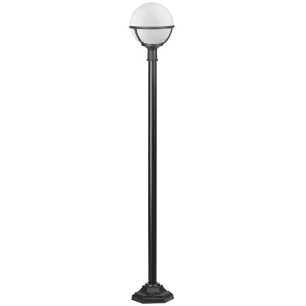 LUMINARIA VIAL COLUMNA CLSICA CLIC-CLAC GLOBO SMOOTH IP43 E27 42W 1820mm NEGRO