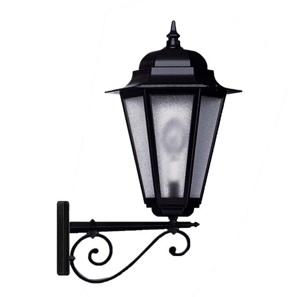 APLIQUE CLSICO VILLA BIG IP43 E27 70W NEGRO