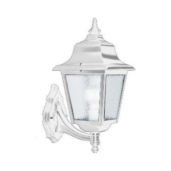 APLIQUE ROB IP43 E27 42W CRISTAL TRANSPARENTE BLANCO