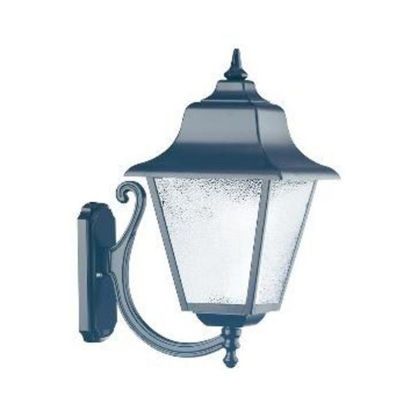 APLIQUE ROB MEDIUM IP43 E27 42W CRISTAL MATIZADO NEGRO