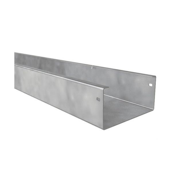 CANAL PISABLE WT 200x100mm SIN TAPA GALVANIZADO SENDZIMIR (GS) (TRAMO 2m)