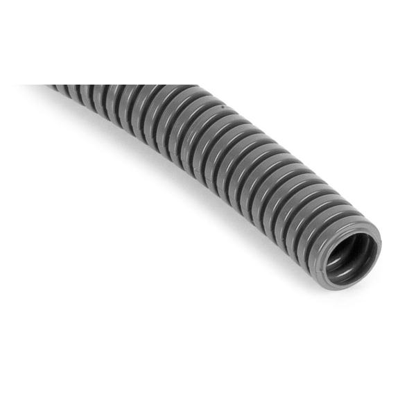 TUBO POLIAMIDA FLEXL 13mm PA6 LIBRE DE HALGENOS GRIS RAL 7031