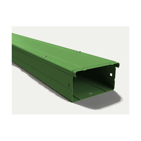 CANAL ESTANCA CT 80x140mm GALVANIZADO SENDZIMIR+POLISTER VERDE (GSP 6011)