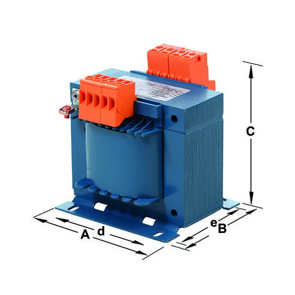 TRANSFORMADOR MONOFSICO NRG 1000VA 230-400-460/115-230V