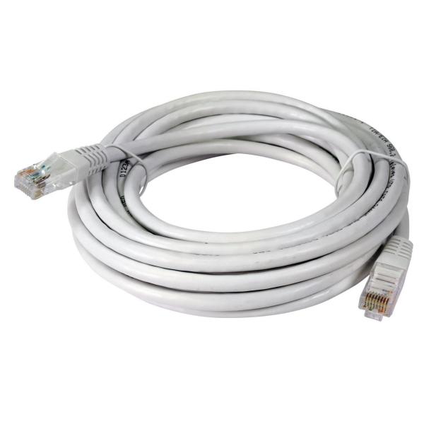 CABLE DE RED U/UTP CU CAT6 PVC BLANCO 5m (BOLSA)